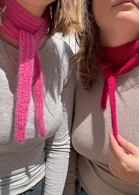 bandana knitting pattern