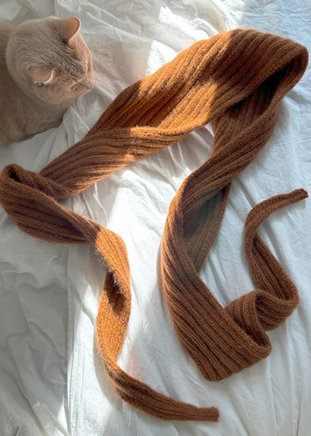 Lotta_Shawl_4 knitting pattern for a scarf