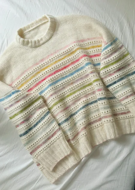 Eve_Sweater_4_web striped sweater knitting pattern